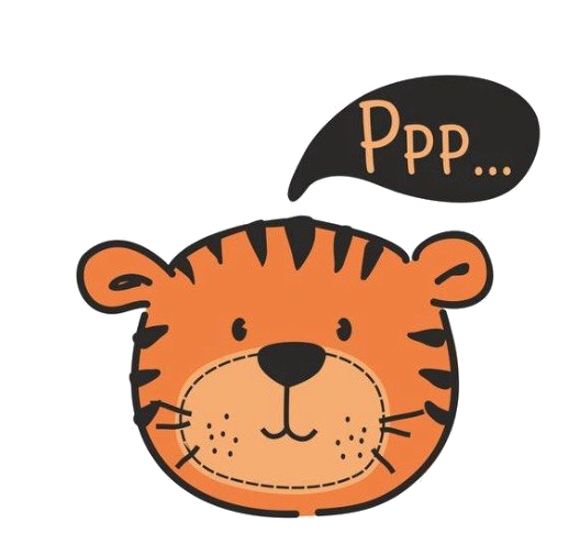 Логотип «Скажи РРРР» — тигрёнок